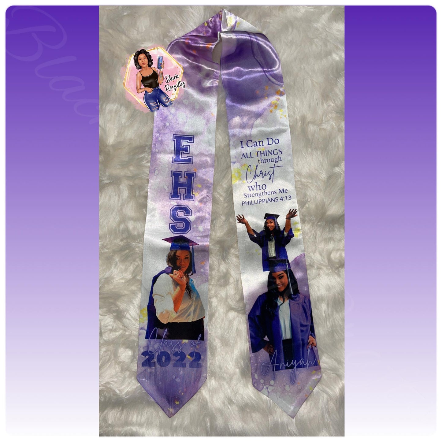 Senior 2025 Graduation Stole