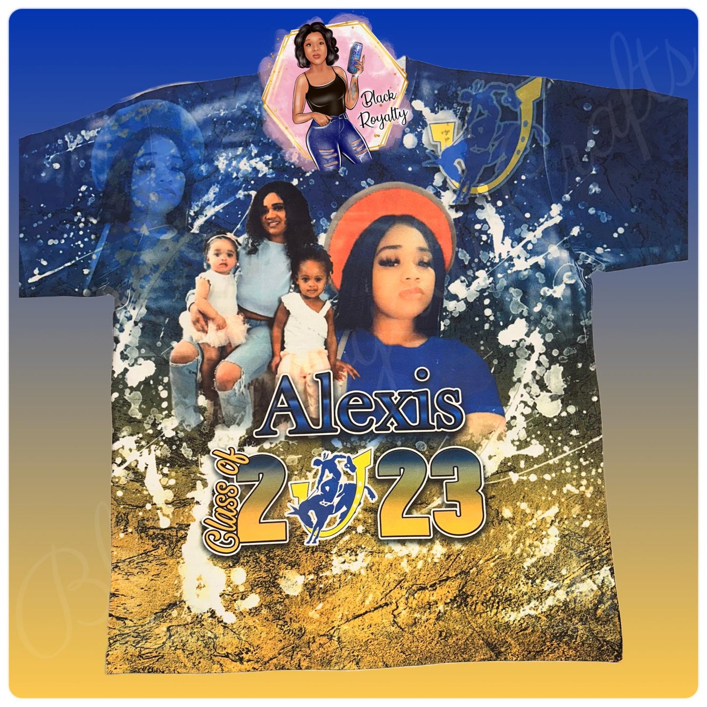 3D Graduation Shirt