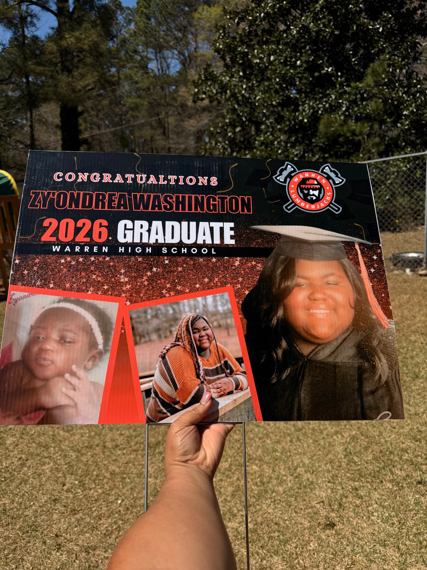 Personalized Yard Sign