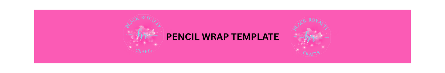 Pencil Wrap Template (Digital Download only)