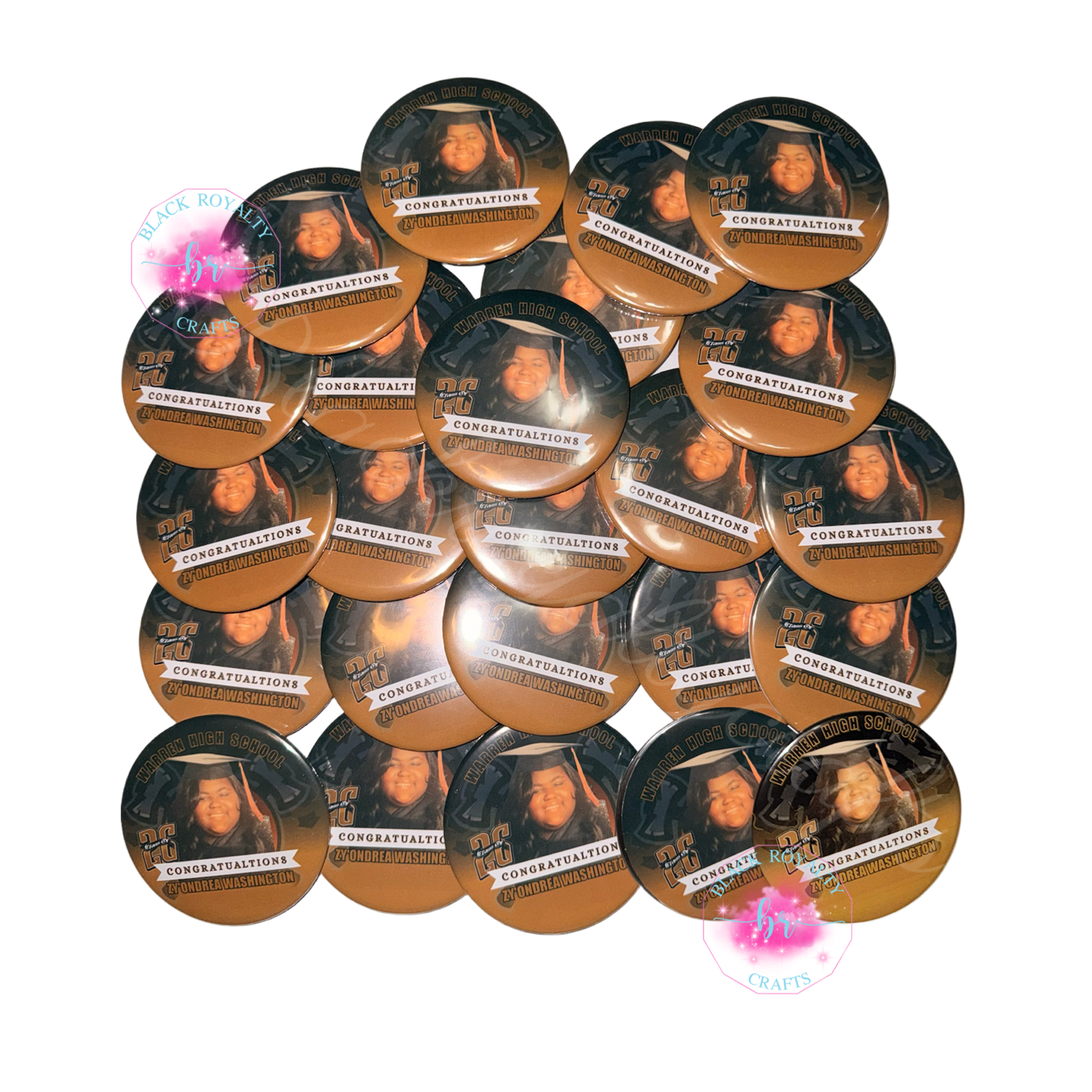 Graduation 2026 Button Set