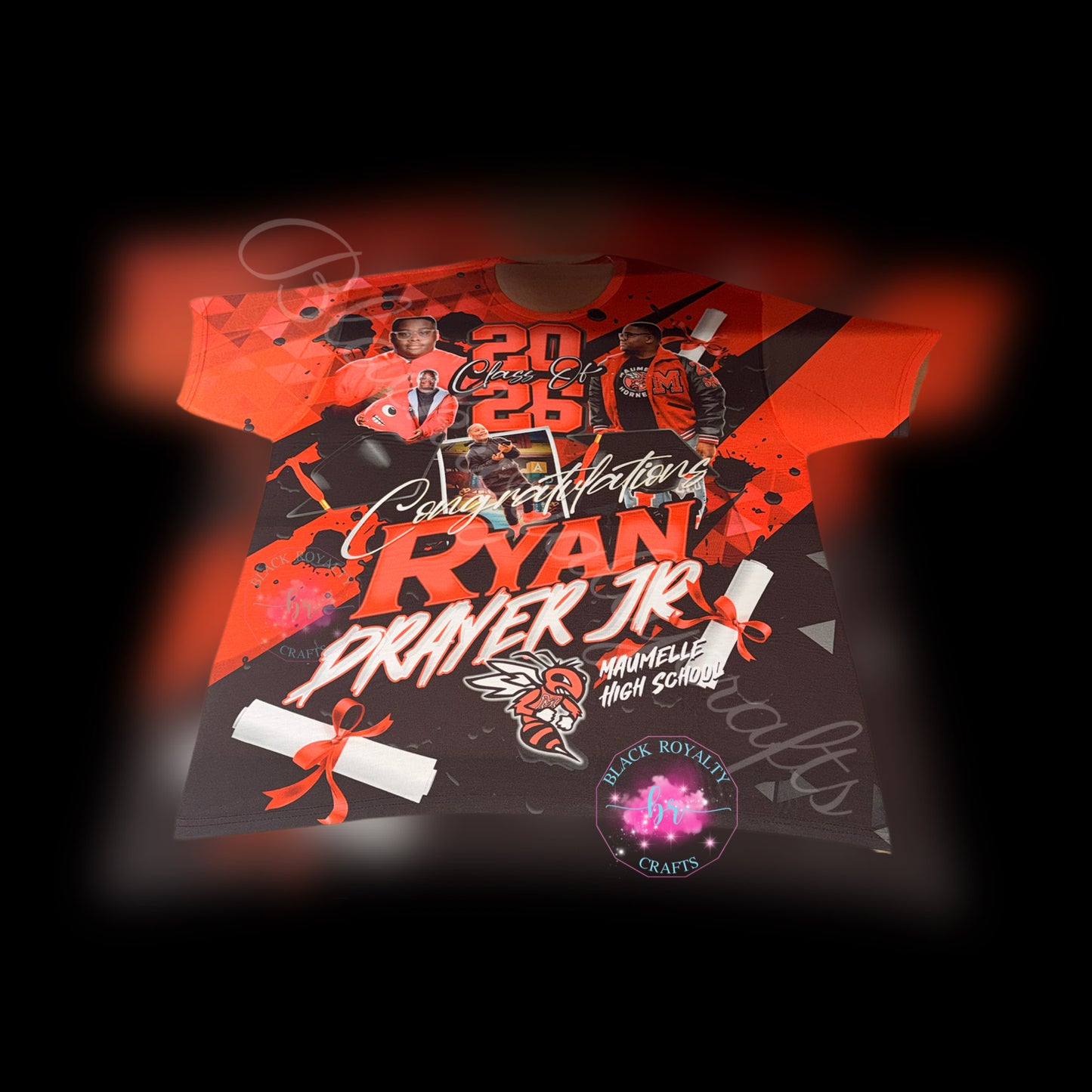 3D Graduation Shirt