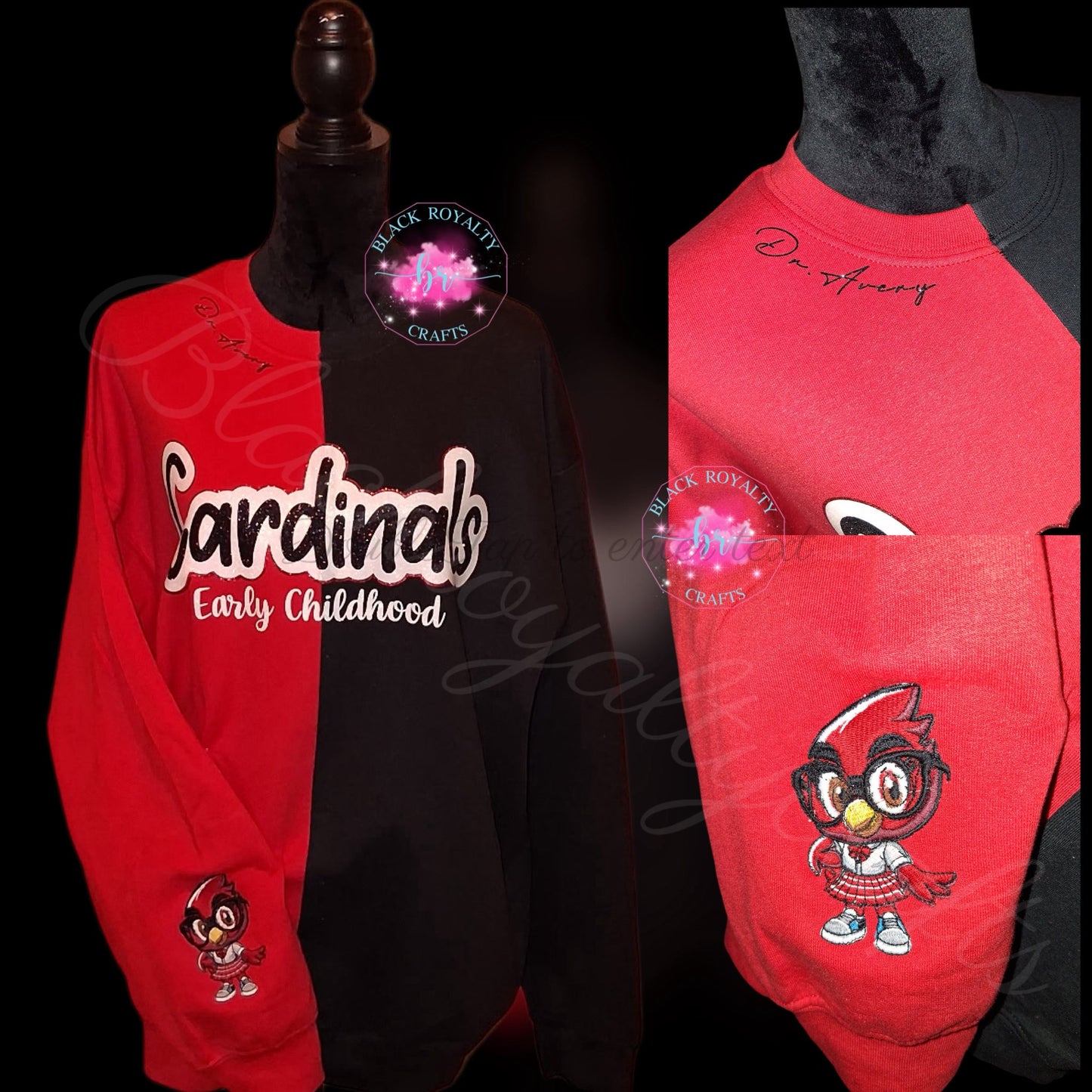 Split Color Sweatshirt