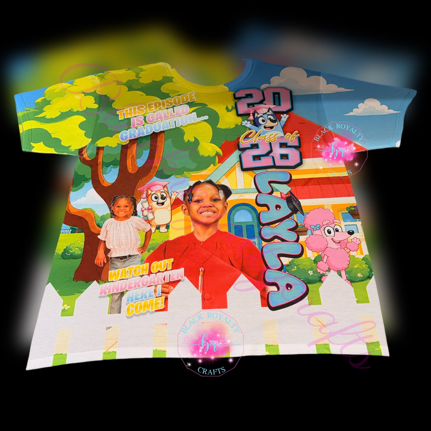 3D Graduation Shirt
