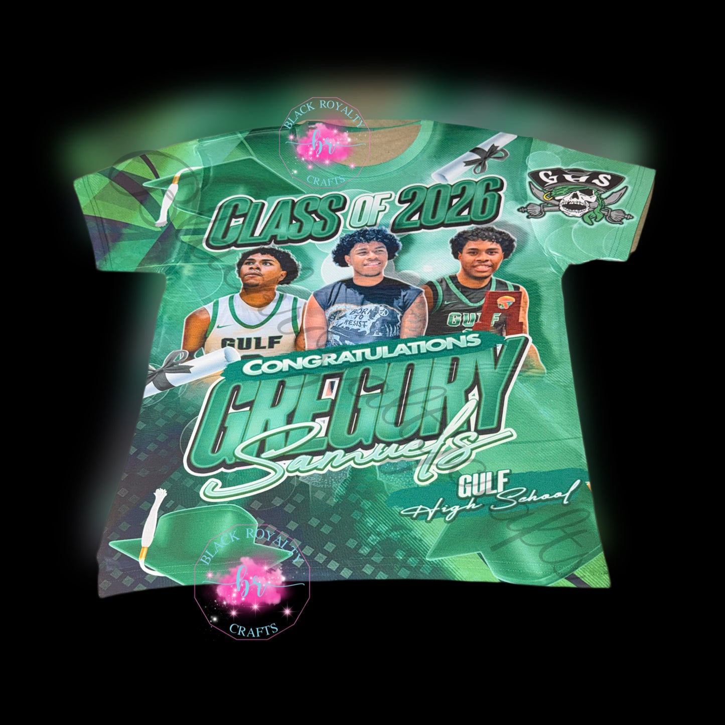 3D Graduation Shirt