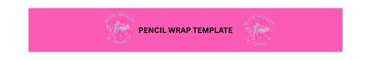 Pencil Wrap Template (Digital Download only)